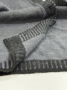 SHEIN PETITE 女士毛呢宽松家居两件套西装居家舒适休闲套装女两件套两件套女舒适两件套家居套装女两件套休闲套装女舒适两件套秋冬装 - 深灰色 - 查看 7