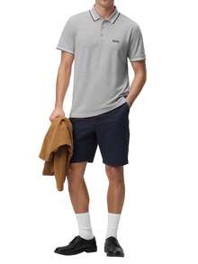Hugo Boss Men's Polo Shirts Light Grey - Light Grey - View 3