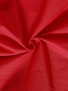 SHEIN Playful Pals Camicia a maniche lunghe con colletto alla coreana per neonati/bambini piccoli, adatta per tutti i giorni, attività all'aperto, vacanze, scuola, tutte le stagioni