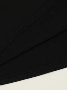 EMERY ROSE 女式复古 66 号公路图案 T 恤，女式休闲长袖 T 恤，带标语印花，春夏，可机洗 - 黑色 - 查看 3