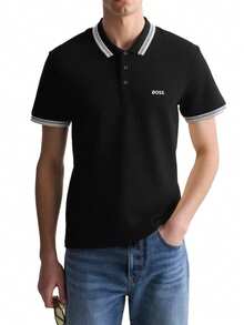 Hugo Boss Men's Polo Shirts Black - Black - View 1