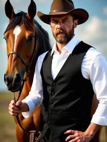 Manfinity Nomadique Men's Solid Black Single-Breasted Casual Business Vest Men's Black V Neck Sleeveless Striped Vest Formal Business Regular Fit Woven Fabric Waistcoat With Pockets Daily Leisure, Weekend Trips, Outdoor Activities, Travel Expeditions, Relaxed Work Environments Or Semi-Formal Occasions,Boyfriend/Husband Gift, Anniversary Gift