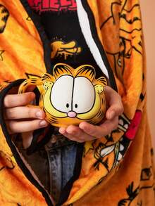 GARFIELD | SHEIN 380ml Cartoon Cat Ceramic Mug, For Coffee & Tea, Gifts - Yellow - View 8