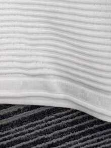 Manfinity CasualKnits 男士撞色针织长袖Polo领毛衣刺绣套头衫，秋冬款 - 杏色 - 查看 4