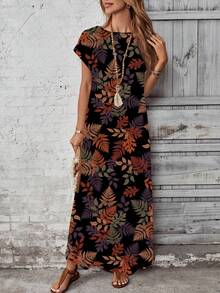 EMERY ROSE Vestido de verano para mujer de estilo minimalista y versátil - Multicolor - Ver 4