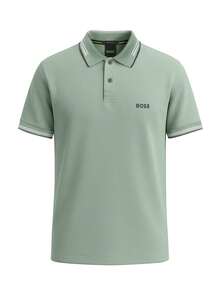 Hugo Boss Men's Polo Shirts Light Green - Green - View 4