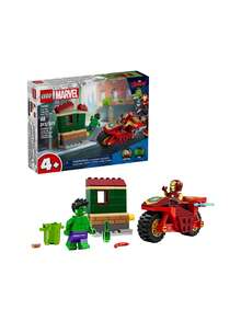 LEGO Marvel Super Heroes™ Iron Man With Bike And The Hulk KIDS 4+ 76287 - Multicolor - View 1