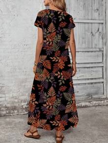 EMERY ROSE Vestido de verano para mujer de estilo minimalista y versátil - Multicolor - Ver 2