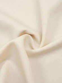 GlowEve Women's Elegant Commuter Beige Collar Faux Bowknot Long Sleeve Shirt - Beige - View 6