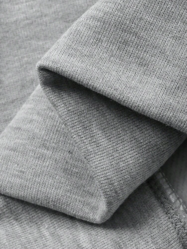 Women's Loose Casual Street Style Fleece Sweatshirt, Autumn/Winter Hoodies