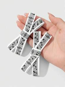 ROMWE Anime 发夹 - 黑與白 - 查看 7