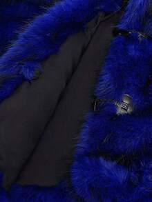 Sunspun 休闲宽松短款夹克 - 藍色 - 查看 6