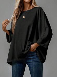 EMERY ROSE Áo thun dáng casual cổ điển, chất liệu denim, in hình trái tim, thích hợp cho người trưởng thành đi làm. - Nhiều màu - Xem 3