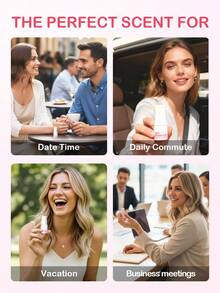 Slow Sunday Solid Perfume Balm (Luna Delight) , Long-Lasting Fragrance, Perfume For Women, Mini Perfume, Skin Care, Sweet, Romantic & Charming, Floral Fruity, With Vanilla, Pear, Musk, Perfect For Date Time, Daily Commute & Vacation, Non-Alcoholic, Travel-Friendly, Great Dating, Birthday, Anniversary, New Year, K Beauty, For Valentine's Day, Valentines Gift, Valentines Day Gift, Ideal For Party - Multi Scents - View 2