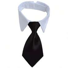 PETSIN 1条圣诞元素宠物领带、英式领带、狗狗装饰领带、狗狗绅士围巾、猫狗领带、宠物口水巾、宠物配饰用品