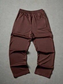 Manfinity Hypemode Herren Jogginghose in weiter Passform mit Kordelzug in der Taille und schrägen Taschen