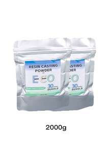 1pc Gypsum Powder Ultra Hard Ultra White Bubble Free Model Doll Candle Cup Aromatherapy Gypsum Powder Pigment Painting Material Self-Made Car Mounted Expanding Stone - White - View 12