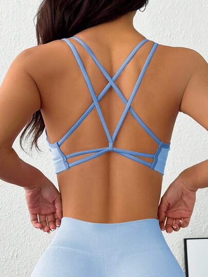 Sovereign Charm 无缝女士运动胸罩，适合瑜伽、休闲和户外穿着