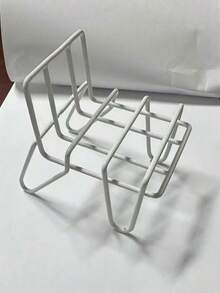 1pc Fashionable Iron Art Storage Basket For Coffee Pods, Concentrated Liquid, Books, Tape, Snacks, Desk Organizer Valentine's Day, Valentines Wedding, Birthday,Storage Organizer,Kitchen Organiser,Shelf,Kitchen Organization And Storage,Kitchen Accessories,Closet Organization And Storage,Storage Box,Shelves,Makeup Organizer,Shelf,Back-To-School Season - Silver - View 6