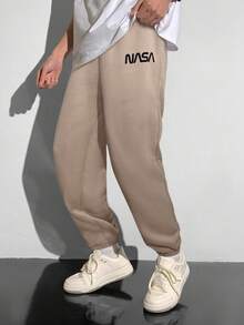 SHEIN Teen Boys' Casual Printed Pants, Suitable For Streetwear, Punk, Rock, Casual Outings, Parties, Music Festivals, Spring/Summer Y2k Rave Vacation Holiday Festival Halloween Christmas Fall Winter Casual Cozy