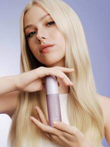 SHEGLAM HAIR On The Glow Silky Hair Perfume, Anti Frizz Detangler Mist, Conditioning Hair Detangling Spray, Tames Frizz & Flyaways, Nourishes With Hair, Protects Against Heat Damage, Never Greasy Or Heavy, Leaves Hair Smooth, Silky And Glossy For Curly, Dry & Damaged Hair Graduation Birthday Holiday Summer Fall Autumn Y2K Fancy Fashion Women Makeup Cosmetic Party Beach Travel Camping Outdoors School Campus Festivals Decor Gift Present Rose Girl Best Color Charm Vibe Pink Christmas New Year Thanksgiving Day Valentine's Day