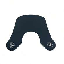 1 件美发披肩硅胶剪发披肩防水美发师围裙，沙龙美发工具 - 彩色 - 查看 7