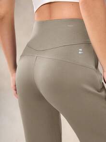 OutZeal 女士天然柔软丝滑触感弹力收腹运动裤日常休闲裤 - 灰色 - 查看 9