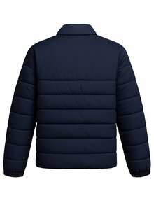Puma Liga Kids Zip Padded Jacket - Azul - Ver 2