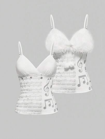 J-Fashion Gyaru Y2K Abby Himekaji Detachable Faux Fur Vest For Women, Suitable For Winter Outfits