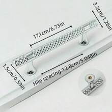 1pc Modern Simplistic And Luxurious Style Plastic Drawer & Cabinet Handle, Wardrobe Door Pull - Gold - View 10