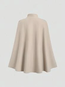 Sweetra Elegant French Nobility Style Cute Batwing Sleeve Woolen Jacket, Fashionable And Sweet For Ladies In Autumn/Winter - Apricot - View 2