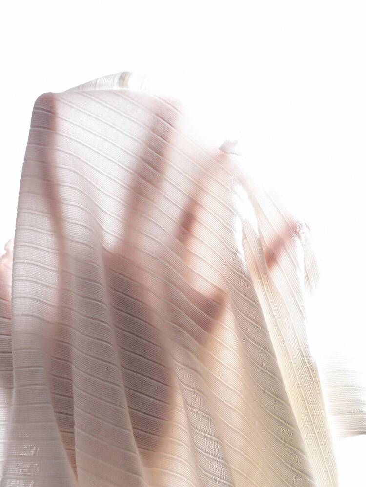 3件套青少年女孩罗纹针织修身圆领休闲长袖T恤 - 彩色 - 查看 6