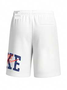 Nike Club Men's French Terry Shorts White - White - View 2