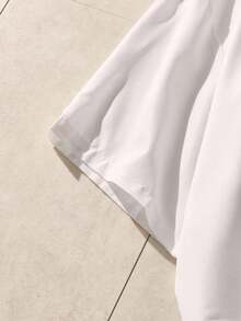 Manfinity VCAY Camiseta de Manga Curta Los Angeles Swaggy - Camiseta Casual Estampada Masculina, Aparência Fashionável e Confortável de Usar