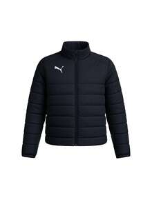 Puma Teamliga Kids Zip Padded Jacket Black