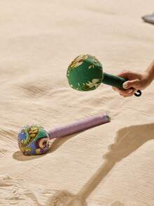 Cirelle 1 件装草本植物健康锤，手动经络按摩棒，手持全身按摩敲击，缓解全身压力 - 彩色 - 查看 1