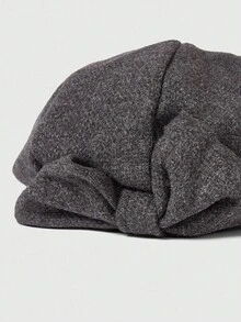 ROMWE Kawaii 1pc Elegant Boho Chic Vintage Sweet Bow Beret Hat, Casual Cute Street Style Hat For Women, Suitable For Daily Wear And Shopping Halloween - Multicolor - View 15