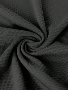 Sport MetroGents 男式字母与骷髅图案圆领短袖运动T恤 - 黑色 - 查看 3