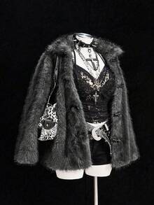 Sunspun Casual Loose Cropped Jacket