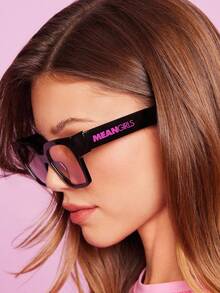 Mean Girls | SHEIN Women Fashion Glasses - Black - View 2