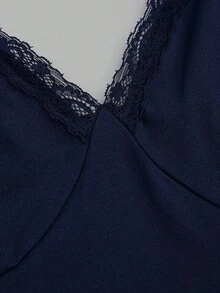 Sweetra 3pcs Plus Size Women Lace Camisole And Tank Top Set, Casual & Comfortable - Multicolor - View 11