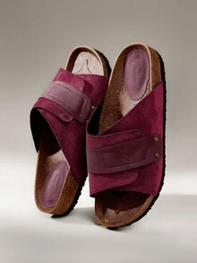 Solecia 女式春秋新款厚底一脚蹬穆勒鞋