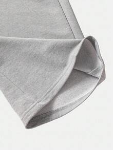 SHEIN Girls' Wide Leg Pants With Bow Waist, Butterfly Print, Fashion Casual Sports Bottoms, Grey, Back To School