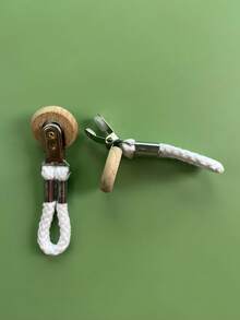 2 pièces Pinces à serviette, Pinces à serviette tressées, Pinces de rangement de salle de bain, Pinces crochets multifonctions pour chaussettes, serviettes, pinces de rangement ménager.