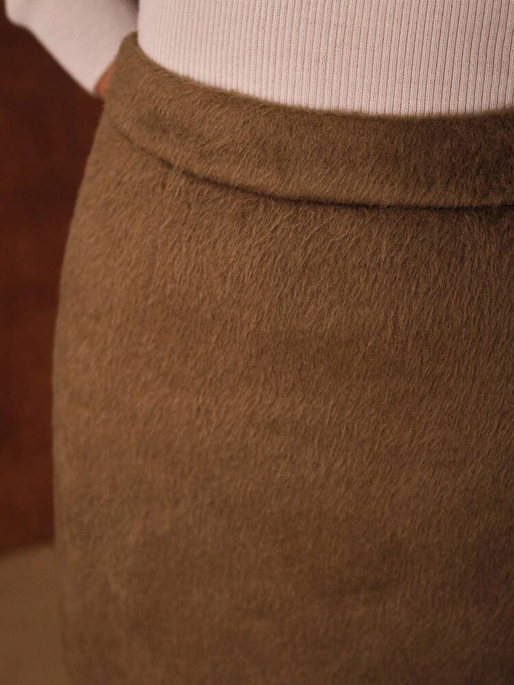 WOOL FELT MINI SKIRT, AUTUMN/WINTER