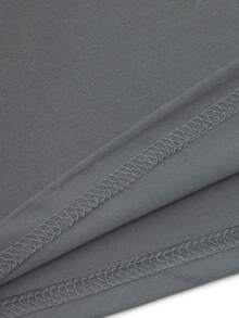 EMERY ROSE Basgiath War College - Fantasy Motif Black T - Shirt ,Casual Print,Comfortable And Versatile,Letter Pattern Pure T-Shirt,Unisex Style - Black - View 5