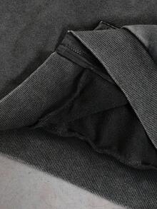 PAVTROS Men Casual Zip Pocket Hoodie Sweatshirt, Fall, Long Sleeve Top - Black - View 6