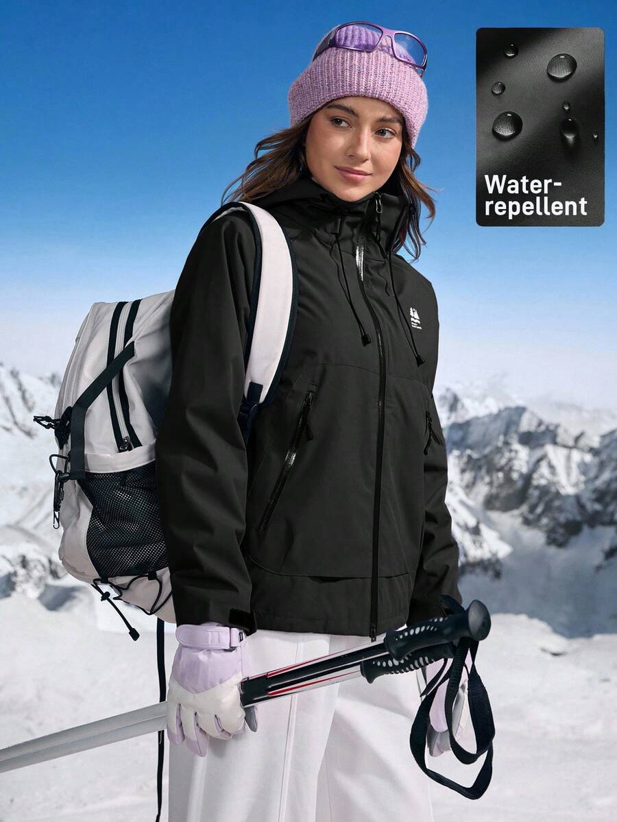 In My Nature Women's Outdoor 3-In-1 Jacket For Winter - Black - View 1