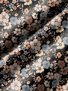 SHEIN LUNE Plus Size Women Floral Ruffle Hem Skirt, Valentine Gift, Love/Lover, Western Wear, Boho, Hippie, Cowgirl, Bohemian, Festival,Summer, Spring Break, Modesty Boho Long Floral Skirt - Multicolor - View 3