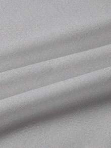 EMERY ROSE Áo thun tay dài in hình trái tim cỡ lớn dành cho nữ, áo thun họa tiết mùa thu dành cho nữ, vải dành cho mùa xuân thu - Màu Xám nhạt - Xem 3